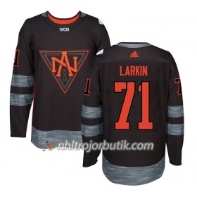 Nordamerikansk Tröja Dylan Larkin 71 World Cup 2016 Svart Premier